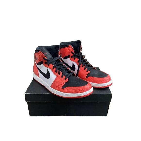 Nike Air Jordan 1 Retro High Rare Air Max Orange Black size 18 - Picture 1 of 13